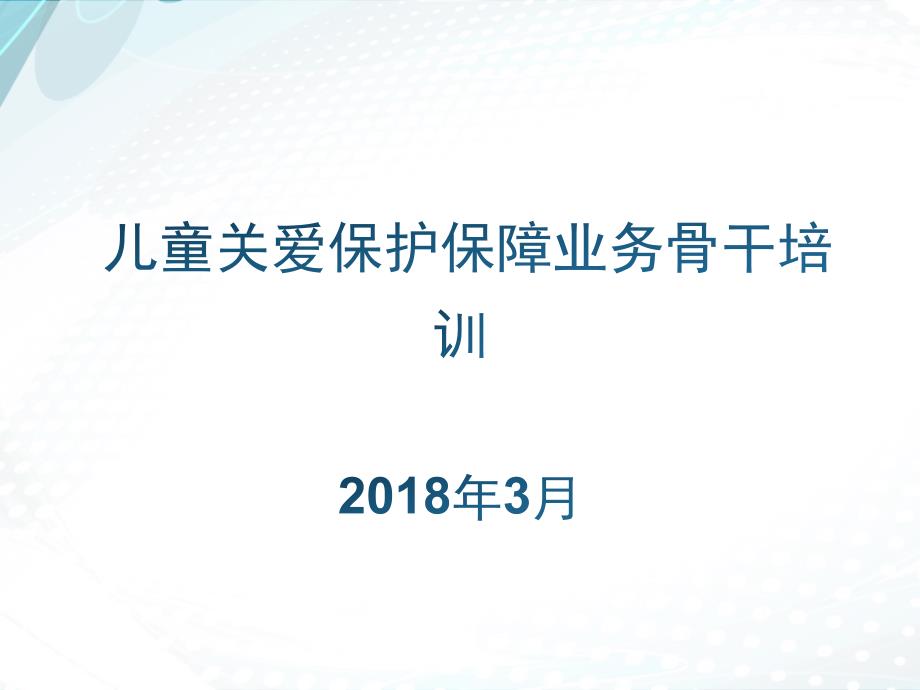 儿童督导员儿童主任-业务培训完整课件_第1页