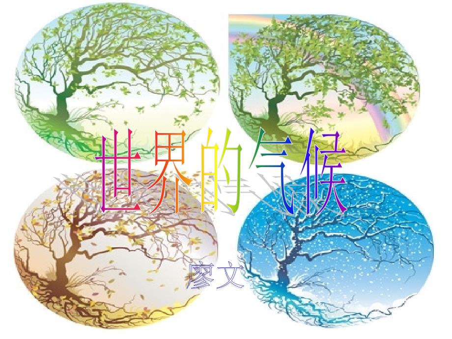 世界的气候类课件_第1页