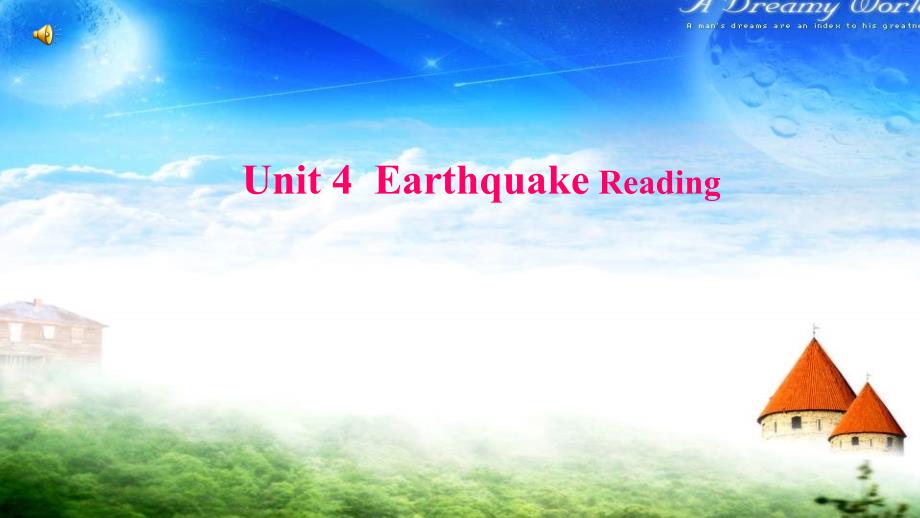 人教版高中英语必修一Module-1《Unit-4-Earthquakes》课件之二_第1页