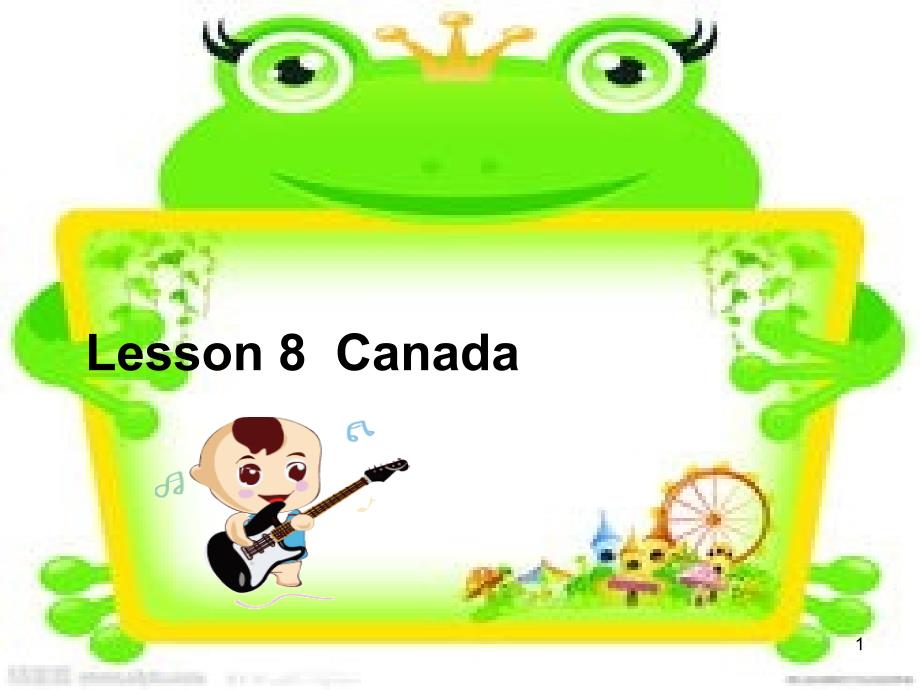 【冀教版】英语五上：《Lesson-8-Canada》课件_第1页