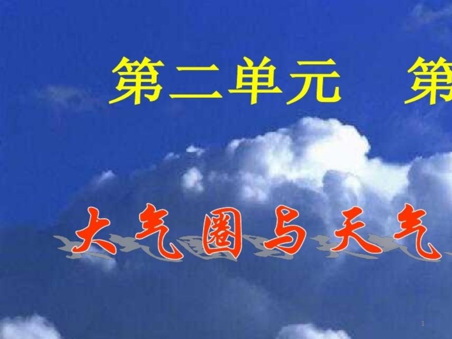 2021年大气的组成和垂直分层课件_第1页