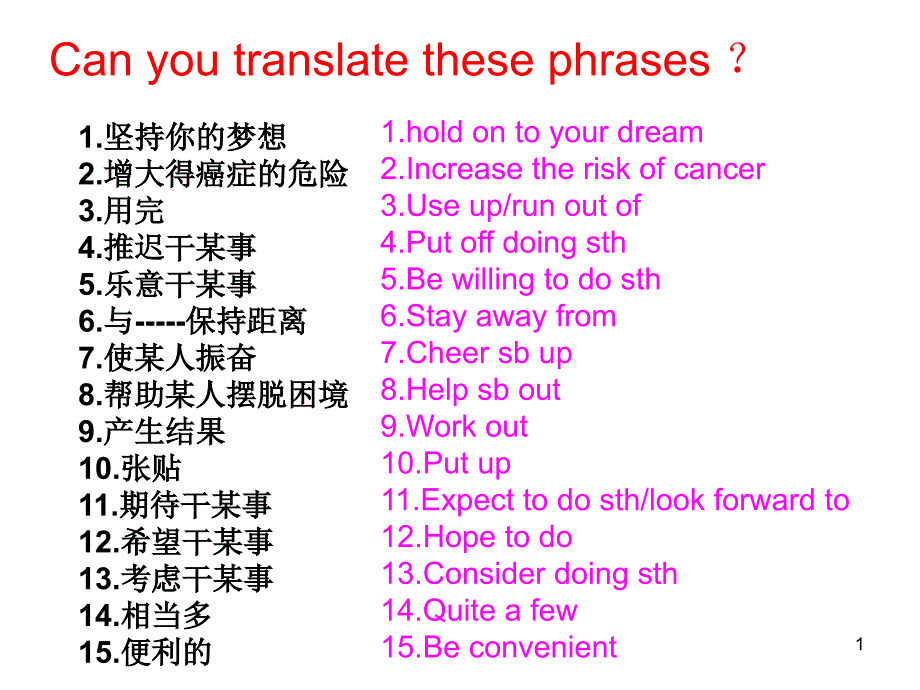 Can-you-translate-these-phrases--初中英语-八年级英语ppt课件_第1页