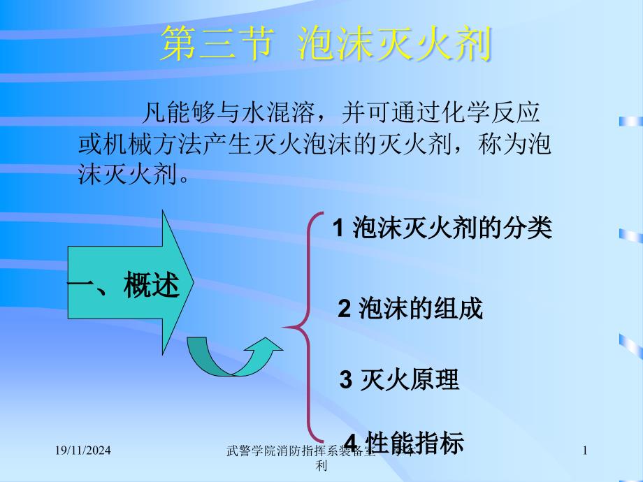 灭火剂2泡沫灭火剂课件_第1页