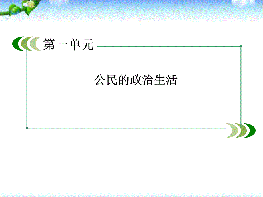 人教版高中政治必修二25《综合探究有序与无序的政治参与》ppt课件_第1页