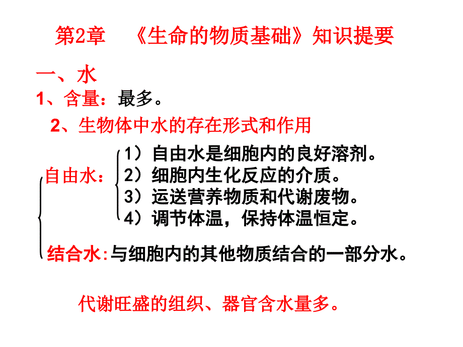 生命科学》第二章知识要点_第1页