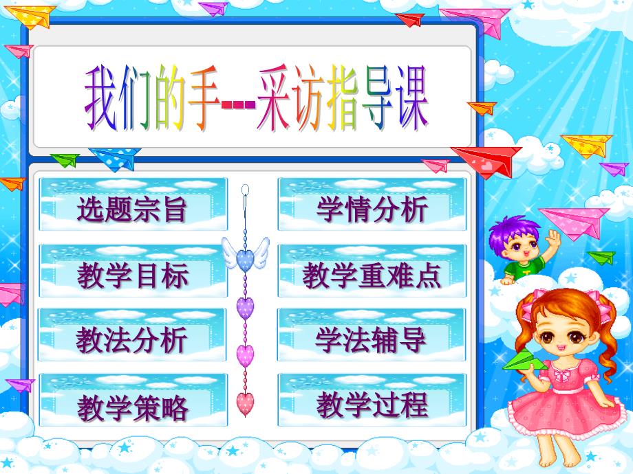 小学综合实践《我们的手》ppt课件_第1页