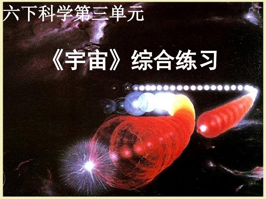 六下科学宇宙复习_第1页