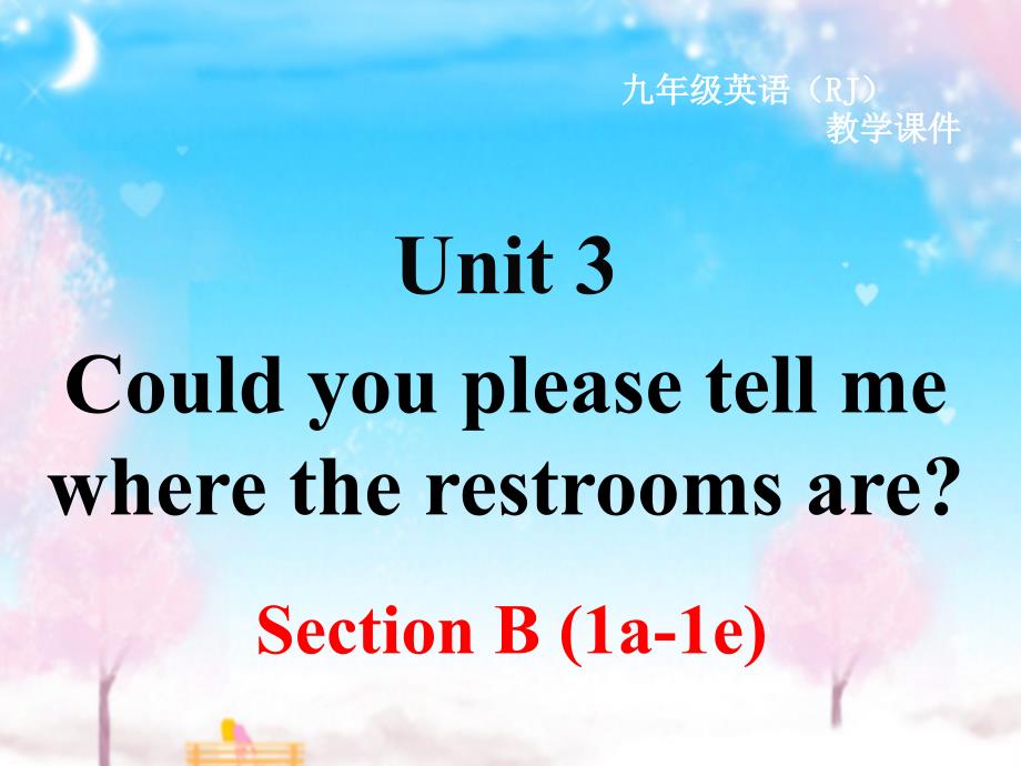 新人教版英语初中九年级上册Unit-3-Section-B-第一课时公开课优质课ppt课件_第1页