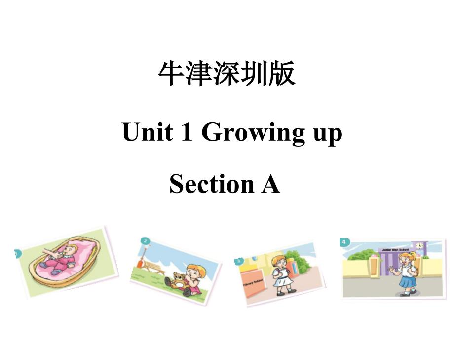 牛津上海版(深圳)六年级英语上册Unit-1《Growing-up》(第一课时)公开课ppt课件_第1页