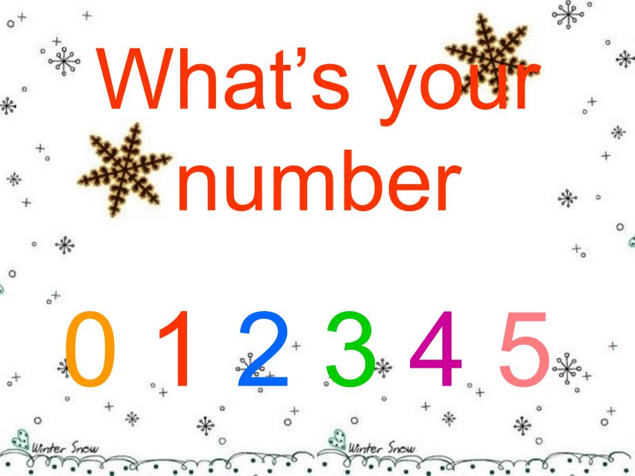 重大版英语三年级上册Unit-3《What’s-your-number》课件2_第1页