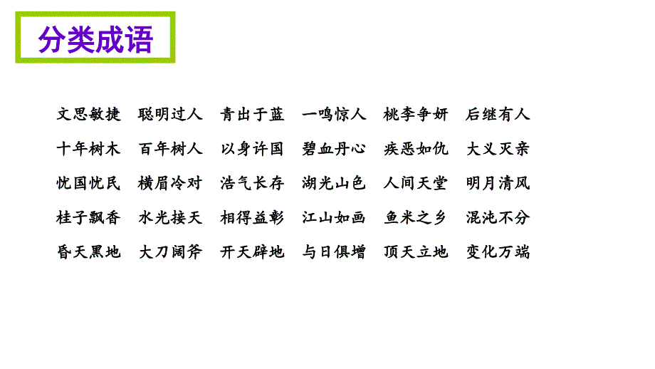 苏教版小学语文四年级上册必记必背课件_第1页