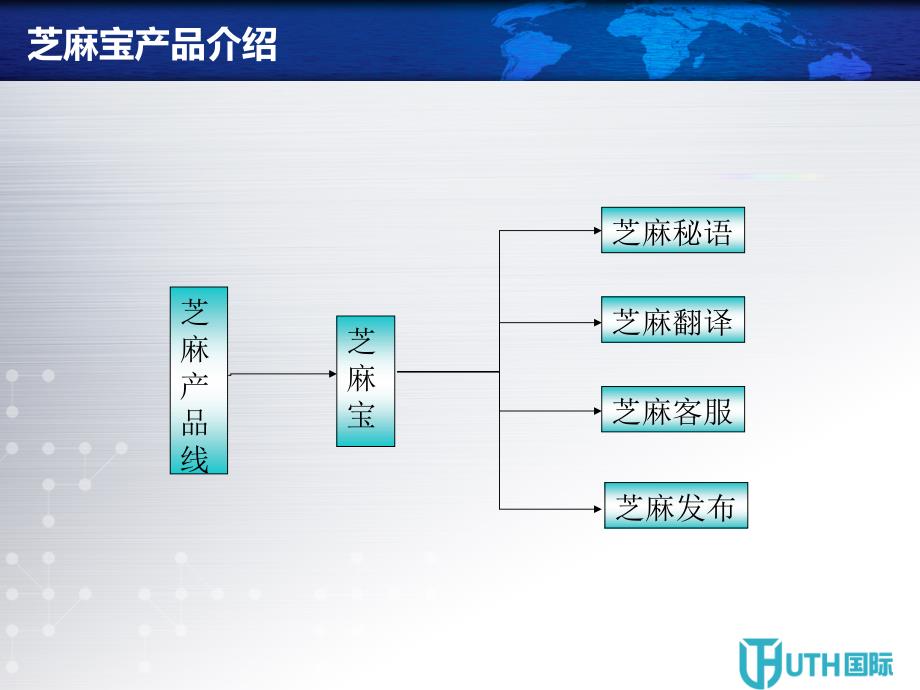 产品介绍——最流行翻译软件芝麻宝_第1页