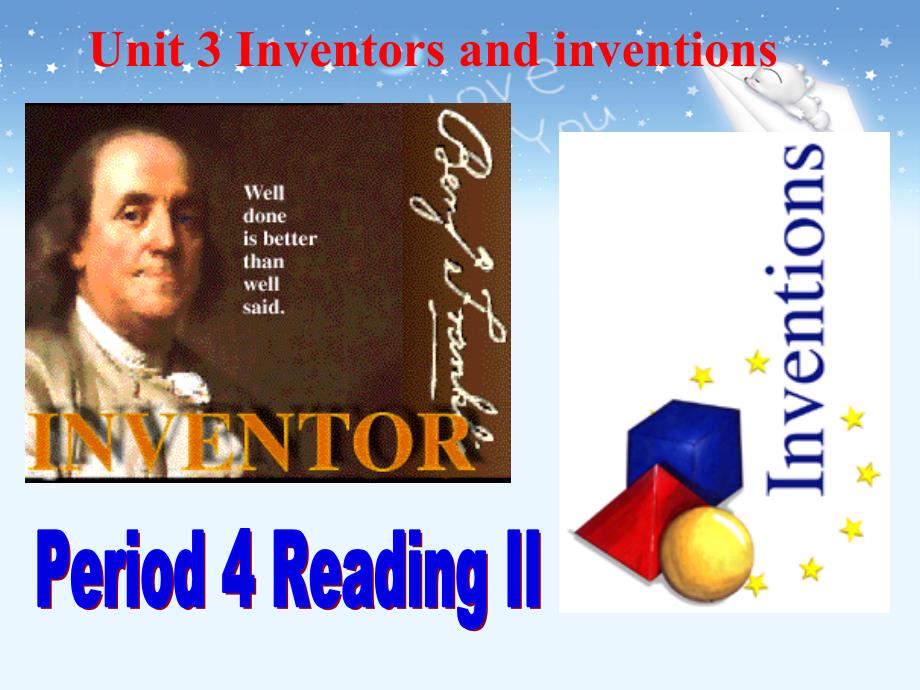 人教新课标版高二选修8-Unit3-Inventors-and-inventions-ReadingII-_第1页