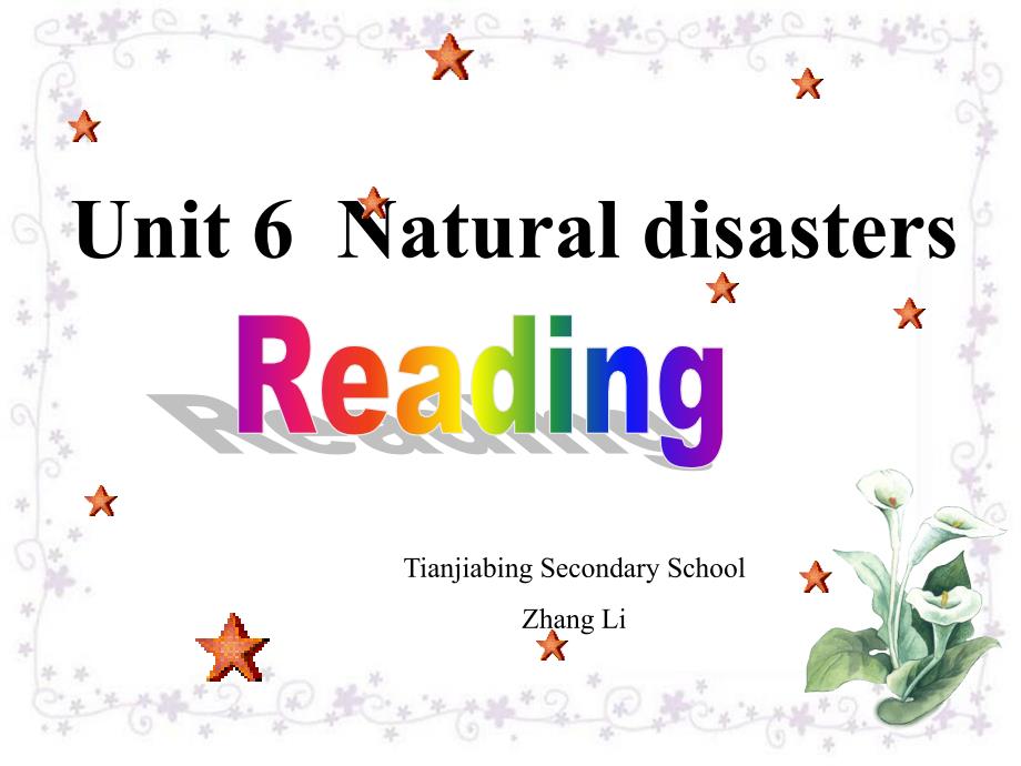 牛津译林版英语八上Unit6Naturaldisasters阅读_第1页