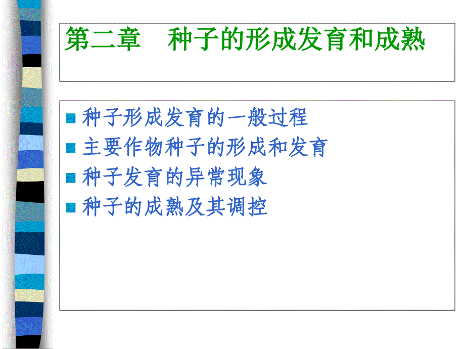 种子的形成发育和成熟课件_第1页