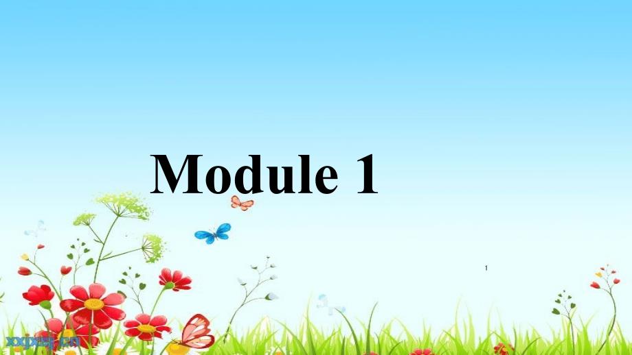 外研版八年级英语下册ppt课件：Module-1知识点_第1页