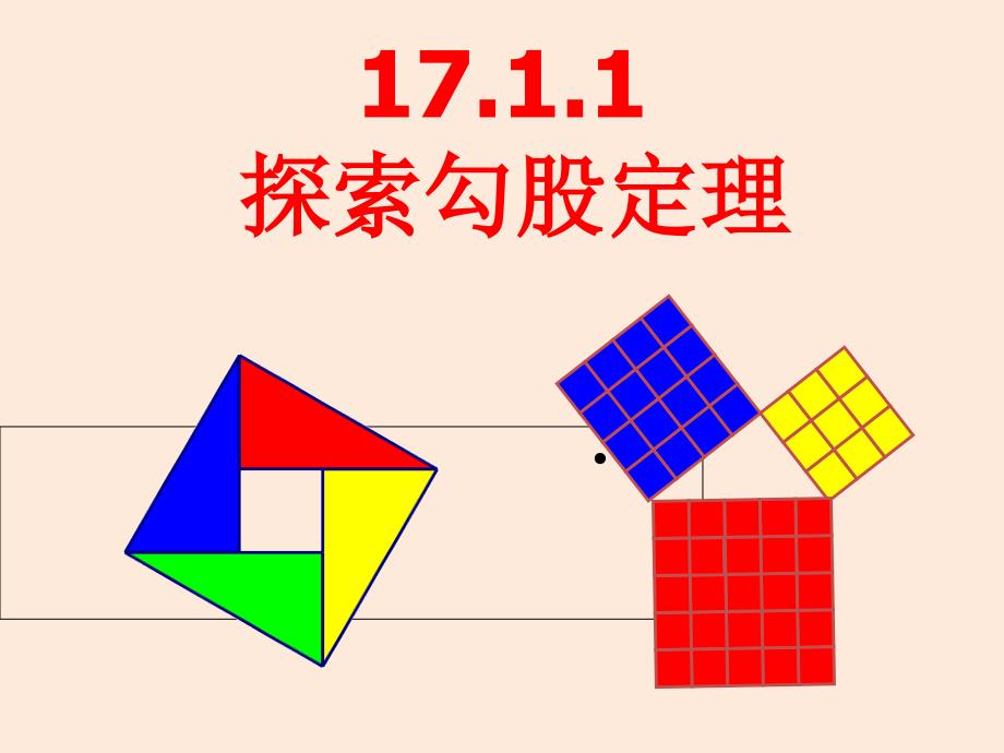 第十七章-勾股定理-17.1勾股定理课件_第1页