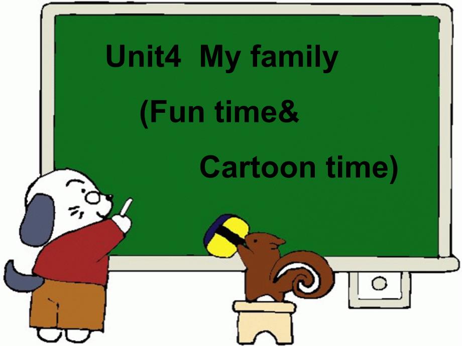 译林版小学英语三年级上册（3A）《Unit4Myfamily》第二课时课件_第1页