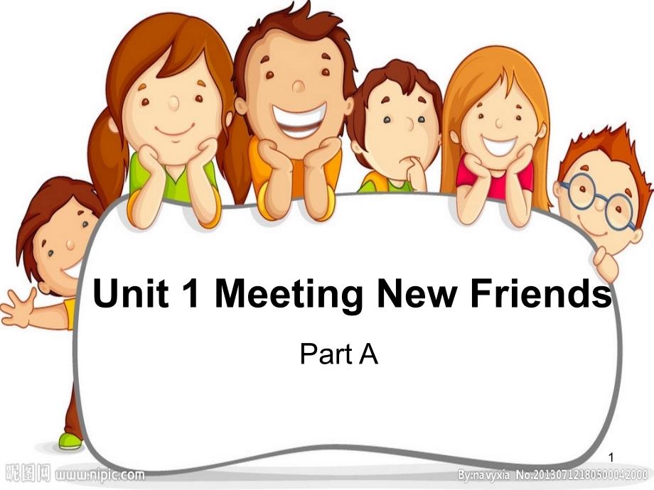 五年级英语上册Unit1MeetingNewFriendsPartAppt课件1闽教版_第1页