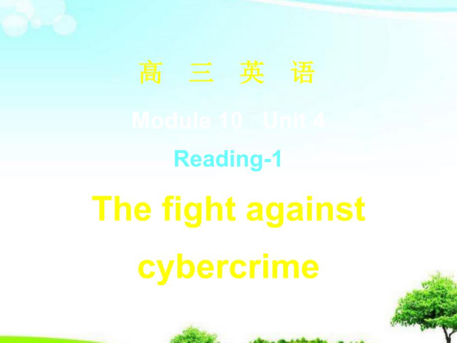 中小学优质The-fight-against-cybercrimeppt课件_第1页