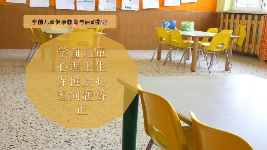 学前儿童心理卫生保健及心理问题矫正课件_第1页