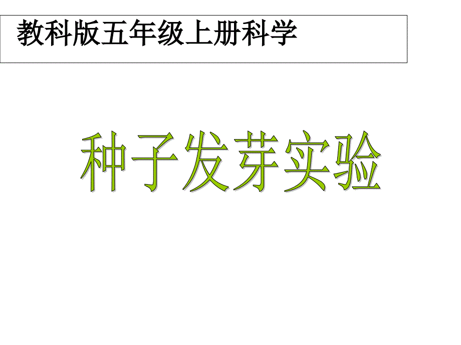 五年级科学上册-种子发芽实验-2ppt课件-教科版_第1页