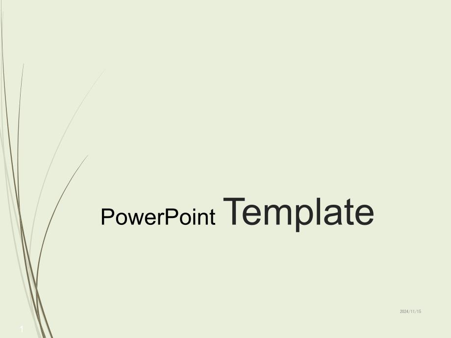 教师ppt课件素材模板PowerPoint-Template_第1页