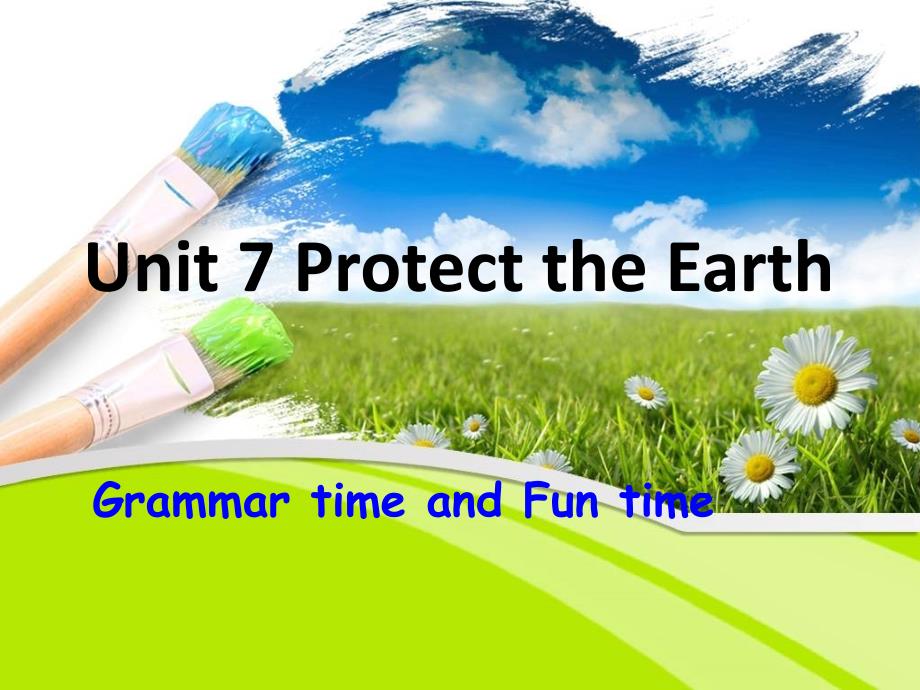 译林版小学英语六年级上册（6A）《Unit7ProtecttheEarth》第二课时课件_第1页