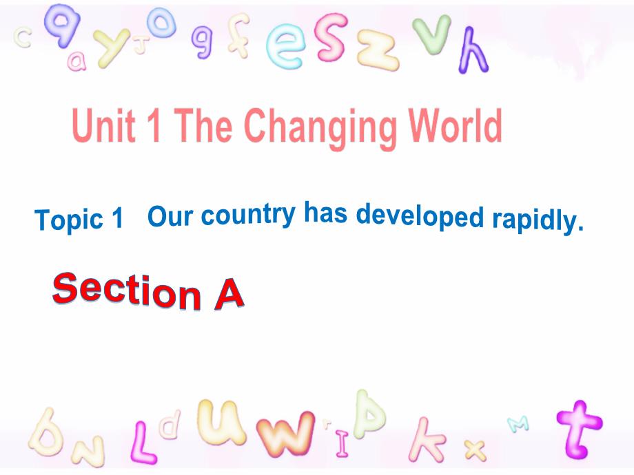 仁爱英语九上Unit1-Topic1-SectionA课件_第1页