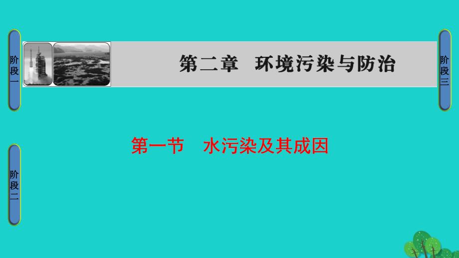 高中地理第2章环境污染与防治第1节水污染及其成因ppt课件新人教版选修_第1页