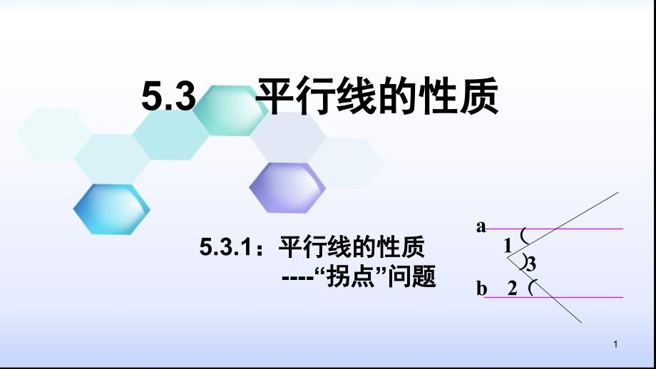 平行线中的拐点问题课件_第1页