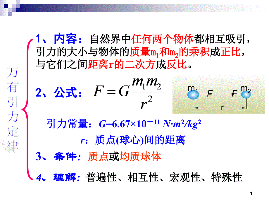 万有引力的成就课件_第1页