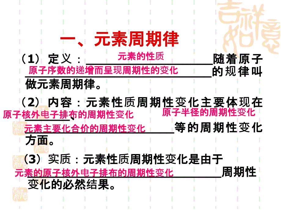 高中化学元素周期律-ppt课件_第1页