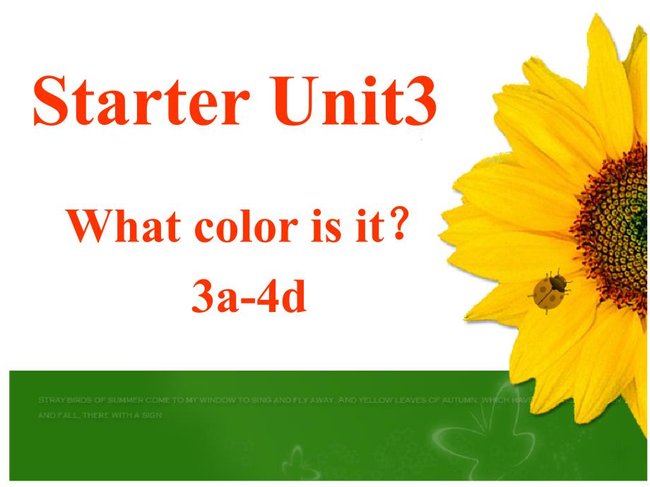 英语人教版七年级上册-starter-unit3-What-color-is-it？-3a-4d课件_第1页