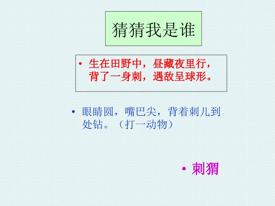 部编人教版三年级上册语文23-带刺的朋友ppt课件设计_第1页