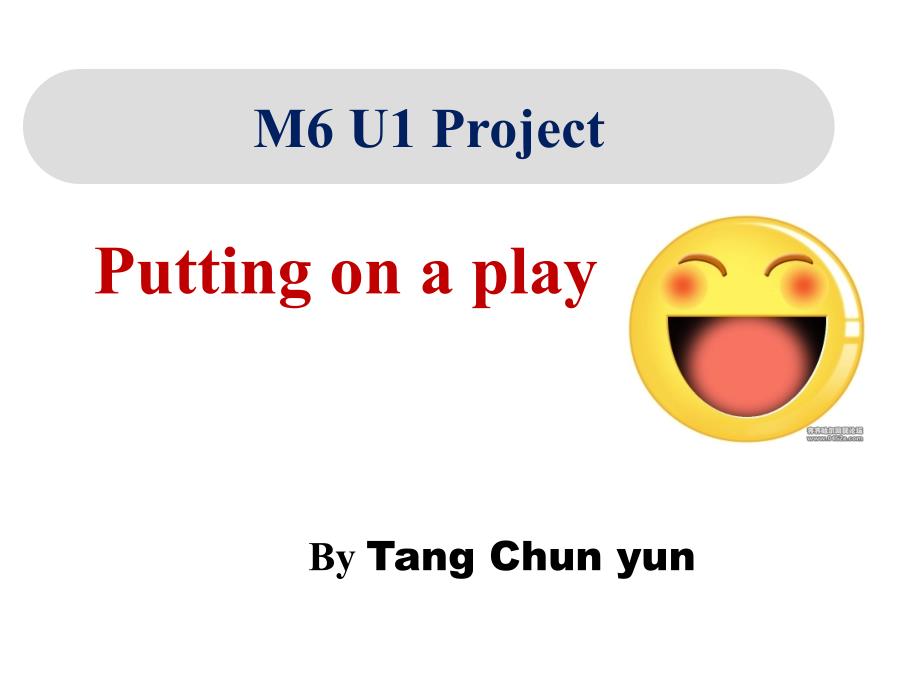 M6U1Project公开课上课_第1页