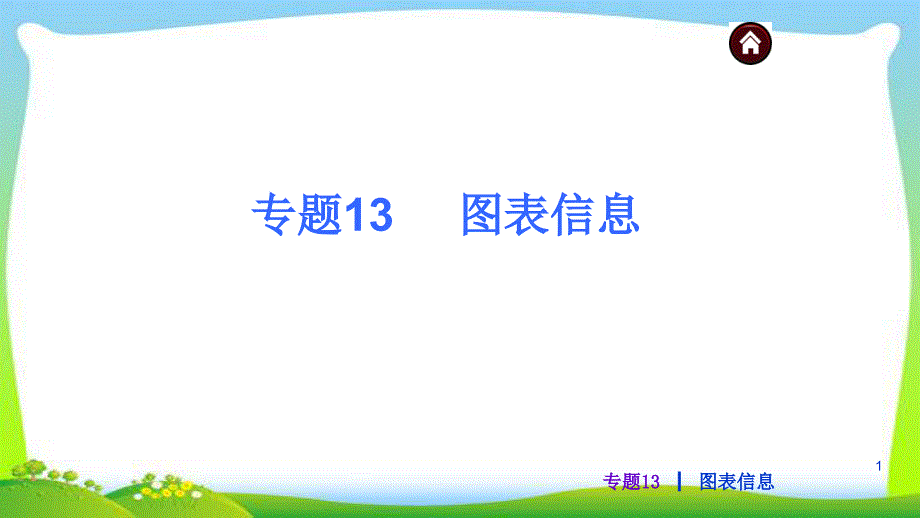 人教版中考物理提高总复习专题13图表信息完美课件_第1页