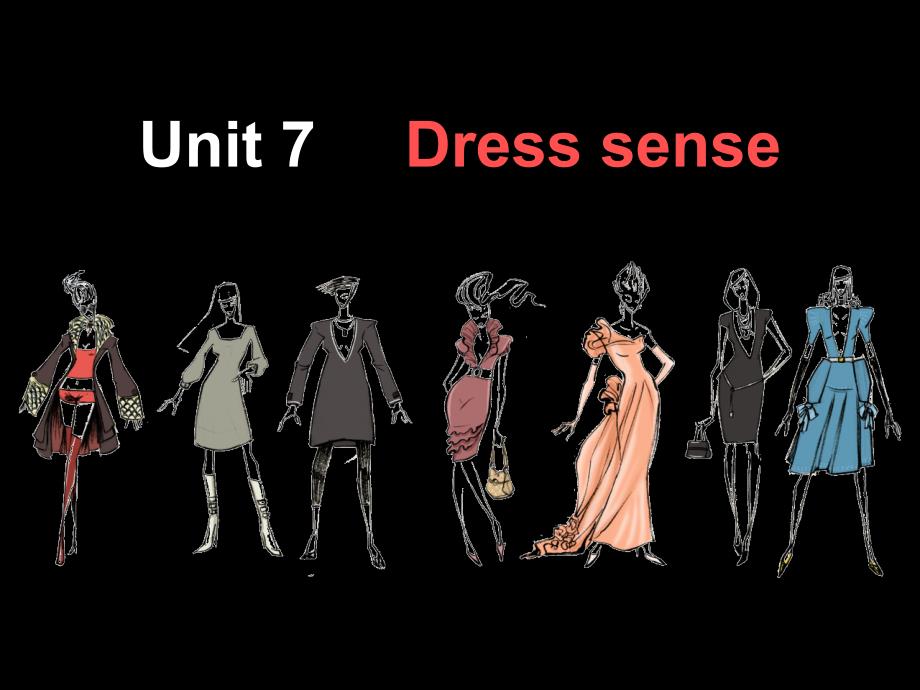 小学剑桥英语六年级下册-Unit-7-Dress-sense课件_第1页