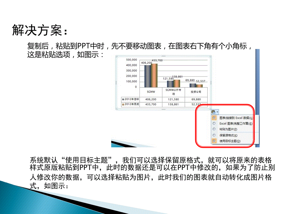 EXCEL图表保留原格式粘贴_第1页