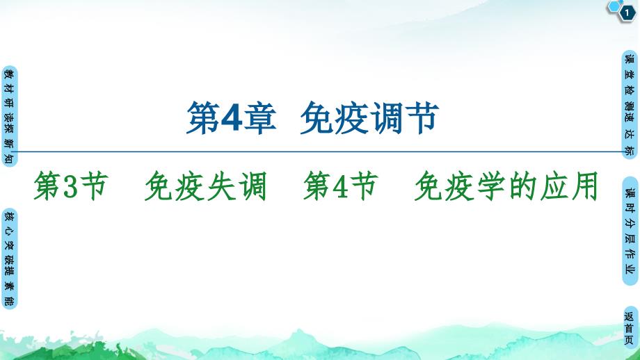 人教版新教材《免疫失调》优质ppt课件_第1页