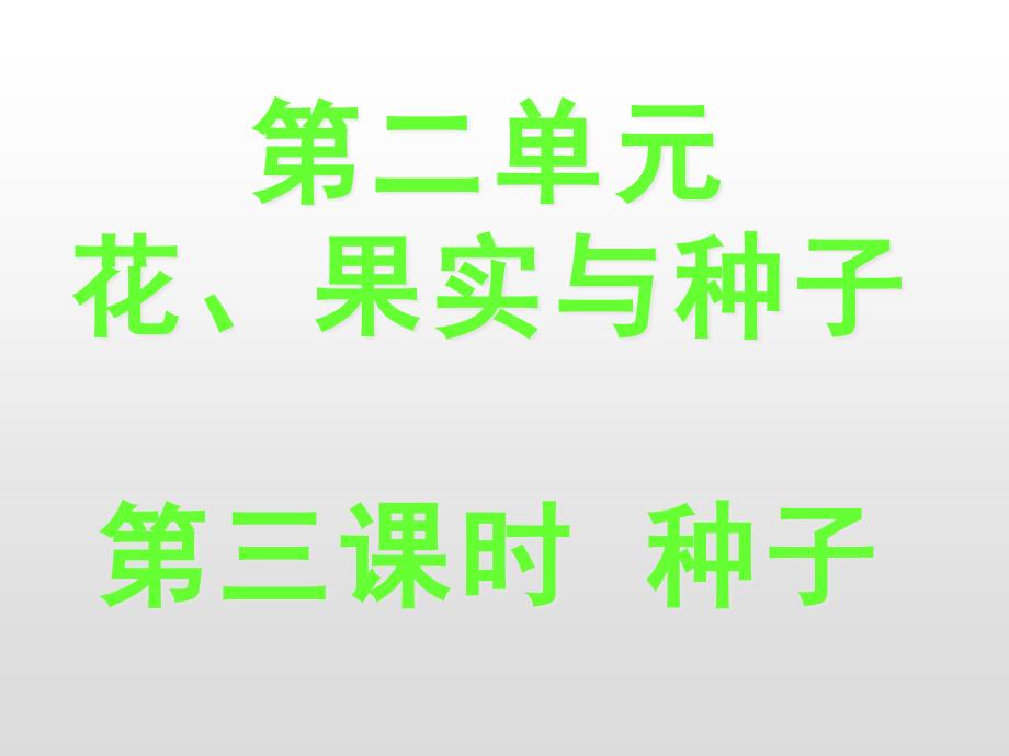 三年级下册科学ppt课件-2-花、果实与种子-沪教版_第1页