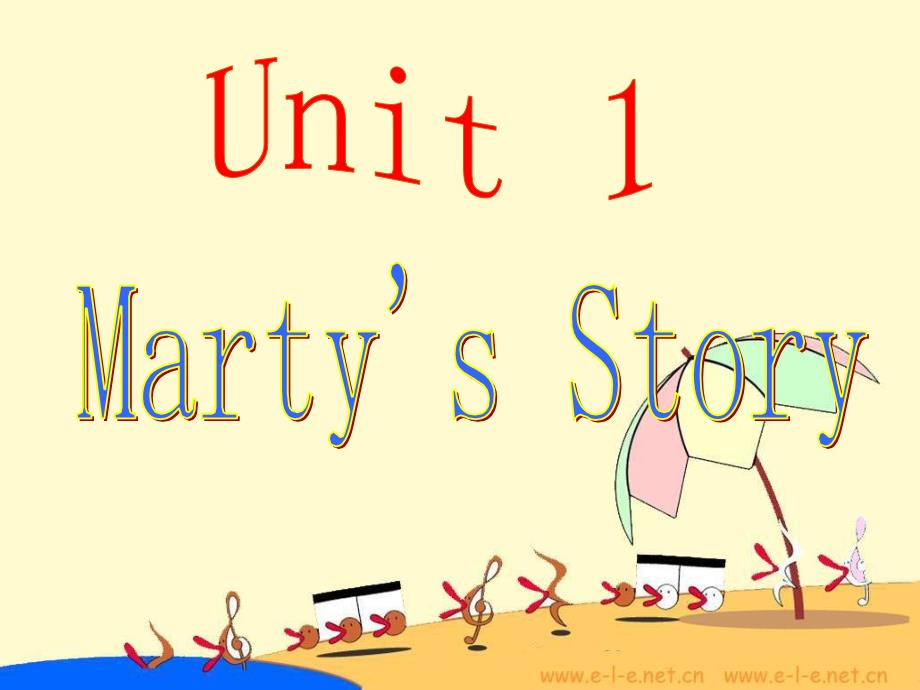 人教高中英语选修七Unit1-Living-well-Marty-storyppt课件_第1页