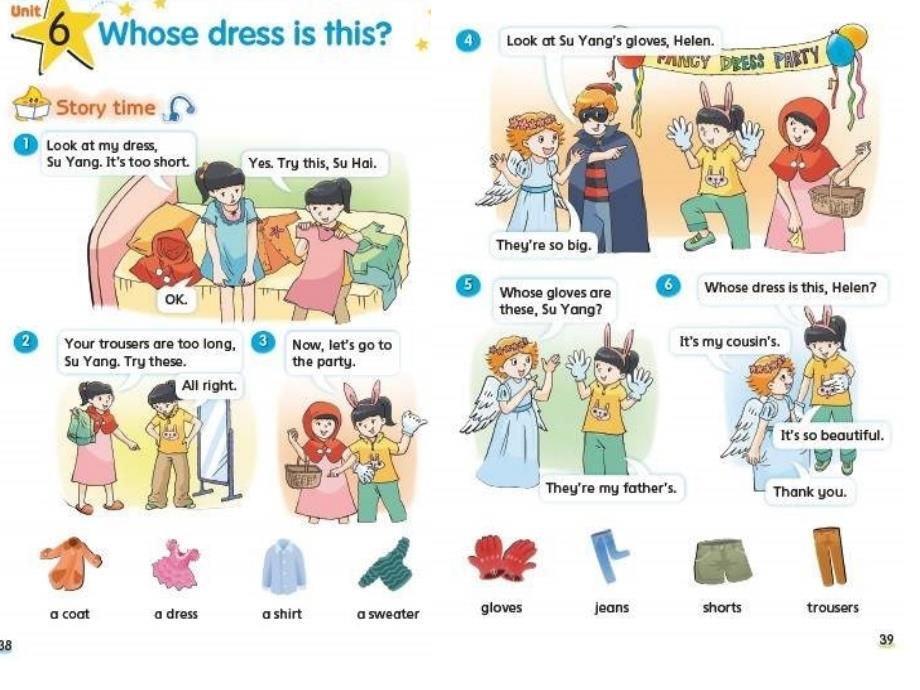 译林版四年级英语下册unit-6-Whose-dress-is-this课件_第1页