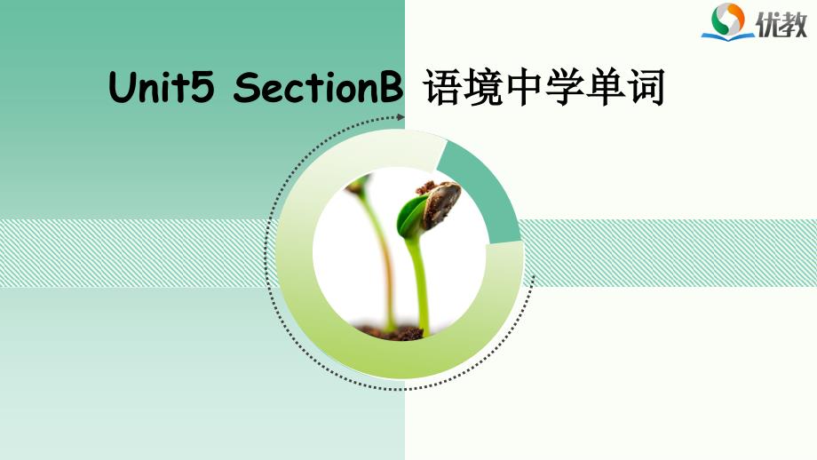 九年级英语人教版全册-Unit5_SectionB_语境中学单词课件_第1页