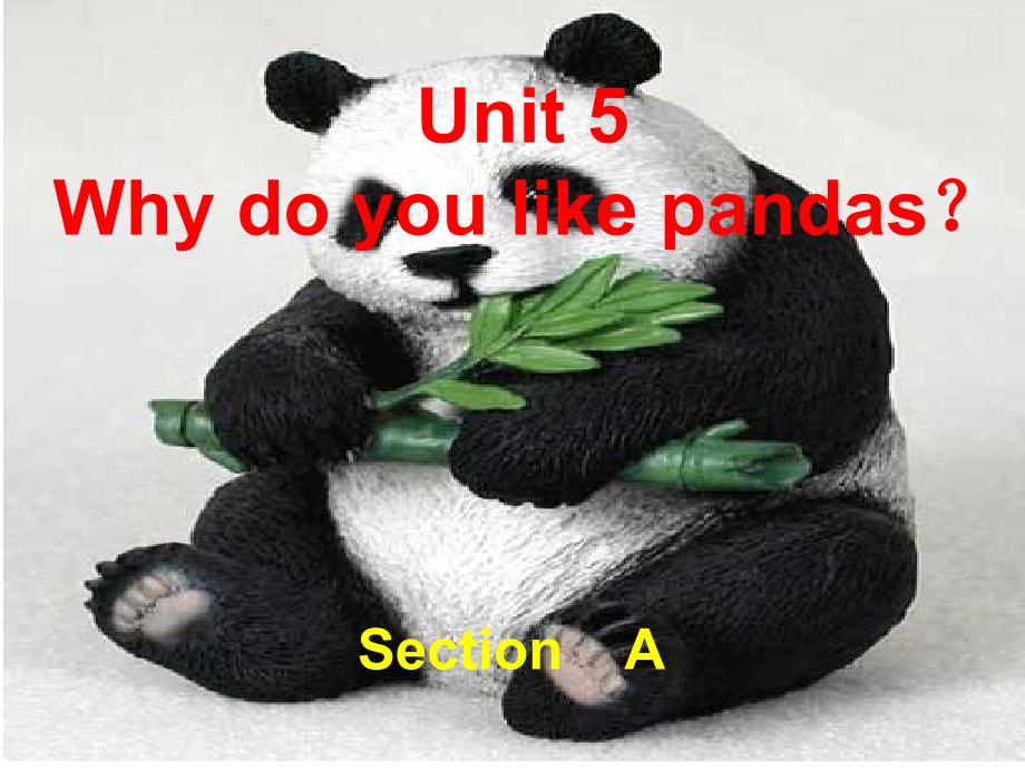 新目标人教版七年级英语下册《unit-5why-do-you-like-pandas？》Section-Appt课件_第1页