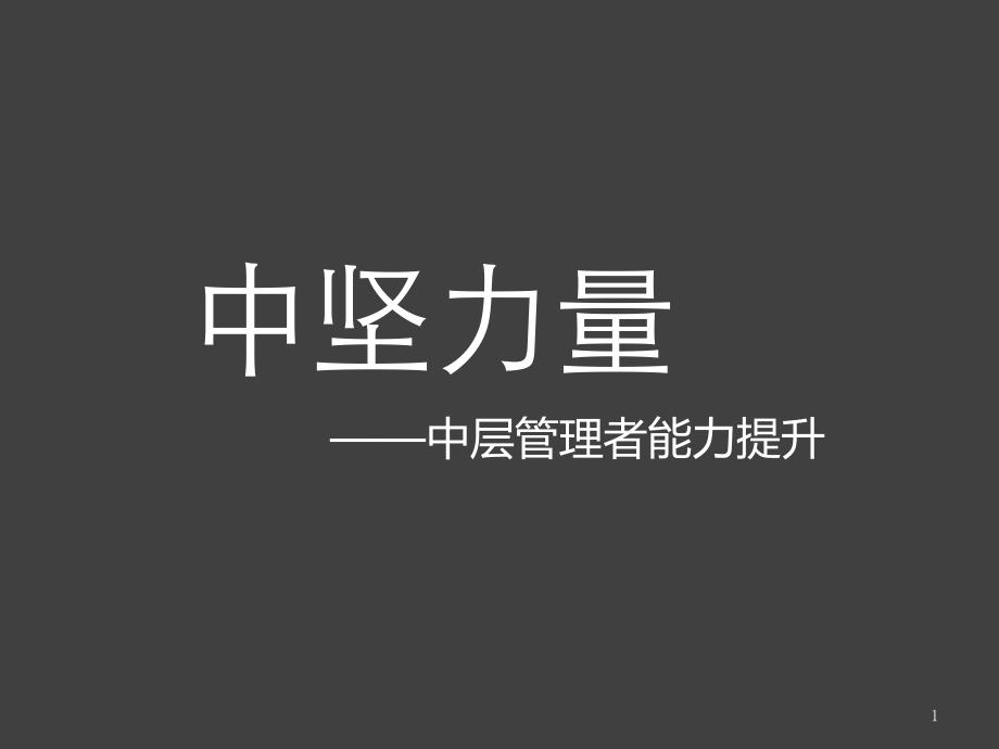 中层管理者能力提升教材课件_第1页