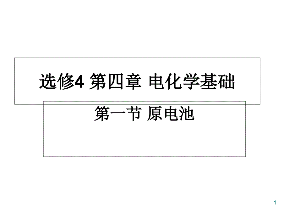 选修4原电池公开课课件_第1页