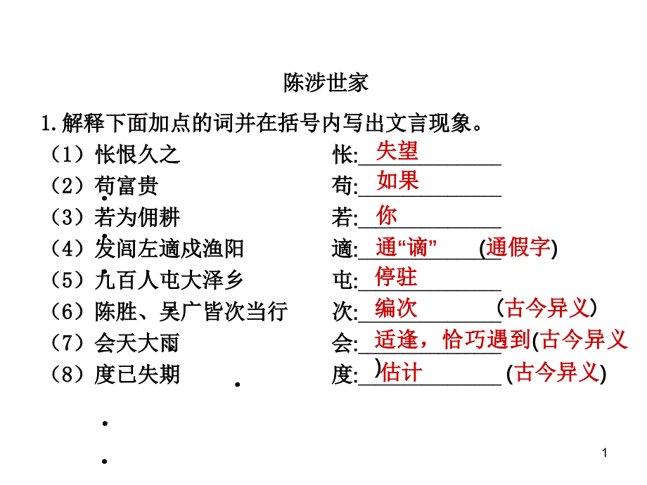 9年级上册-文言知识课件_第1页