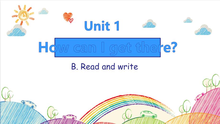 人教版PEP英语六年级上册《unit1-B-Read-and-write》ppt课件_第1页