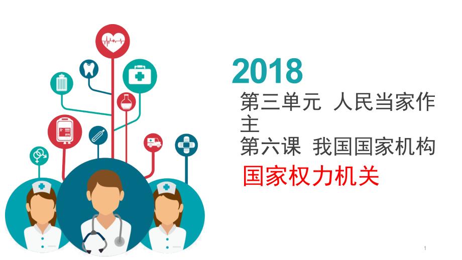 部编版八年级道德与法治下册6.1国家权力机关ppt课件_第1页